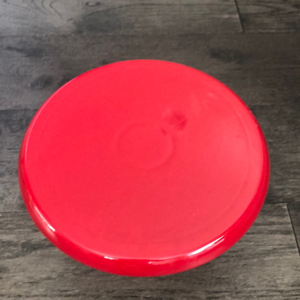 Ceramic Holiday Christmas Cake Plate Stand - Picture 2 of 8